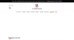 Desktop Screenshot of lecedrerouge.com